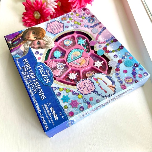 NEW Disney Frozen Forever Friends Jewelry Activity Kit Best Friend Kids Bead Set - Picture 5 of 13